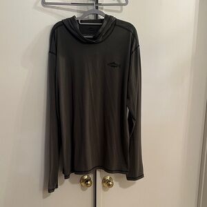 Men's Forest Green Long Sleeve Lightweight Shirt